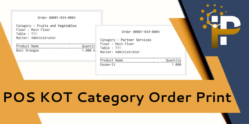 POS KOT Category Order Print