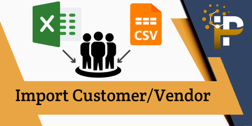 Import Customer/Vendor