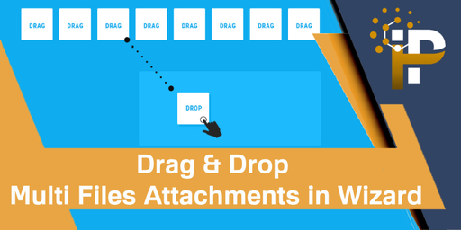 Drag & Drop Multi Files Attachments in Wizard