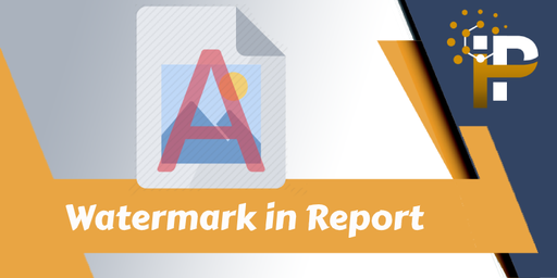PDF Report with Image & Text Watermark